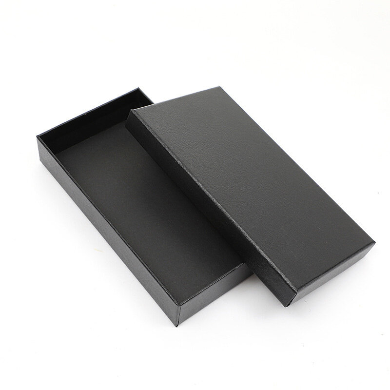 Prostokątna kolorowa okładka prezentowa wysokiej jakości portfel pudełko na zegarek długie pudełko specjalne papierowe pudełko do pakowania