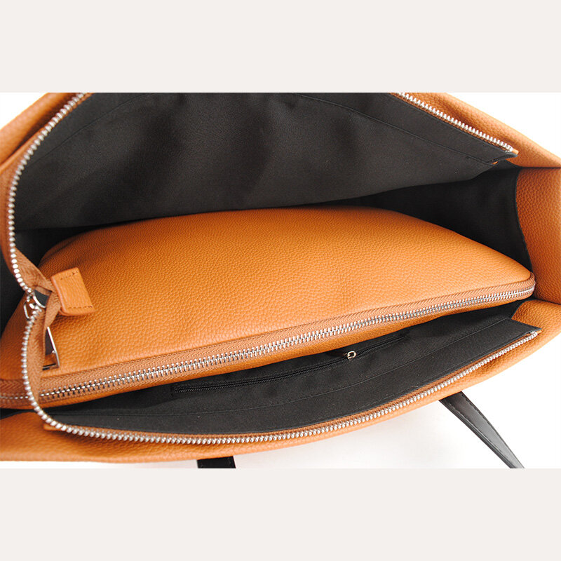 Women's Fashion Shoulder Bag Large Capacity Commuting Solid Color Tote Bag Messenger Female Handbag Bolsa Feminina