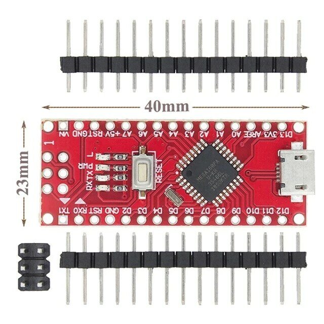 Mini/Type-C/ไมโคร USB Nano 3.0กับ Bootloader Nano สำหรับ Arduino CH340แฟลชไดรฟ์16mhz ATMEGA328P