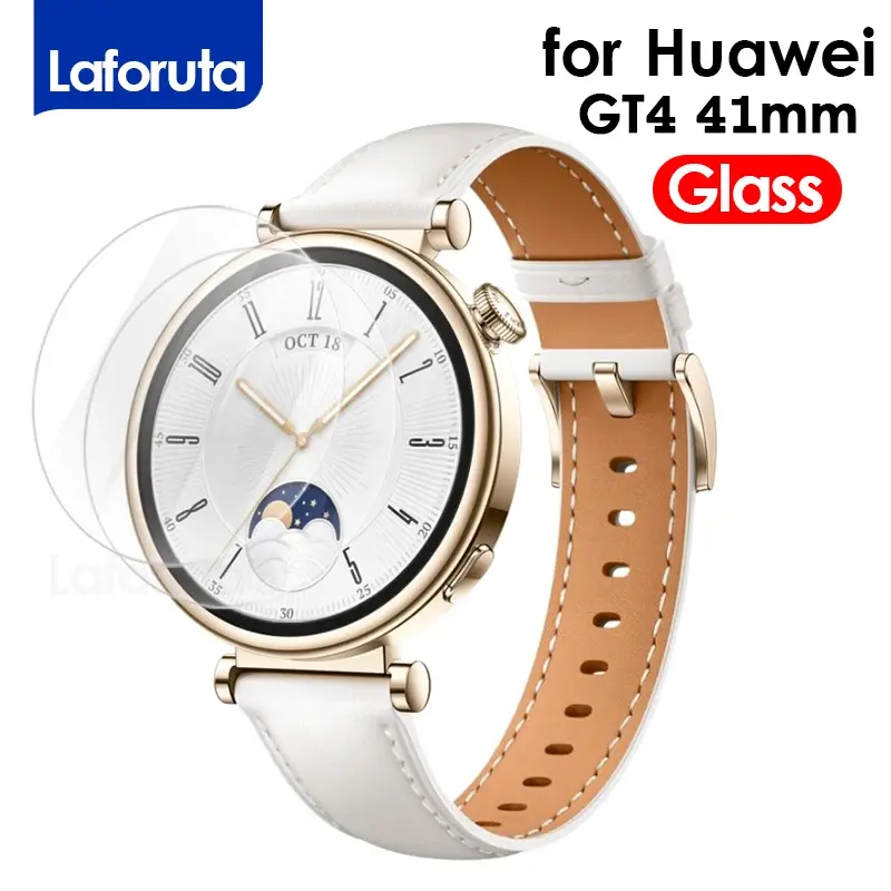 Protector de pantalla de vidrio templado para Huawei Watch GT 4, película protectora de 46mm, accesorios para Smartwatch, 41mm, 3 unidades
