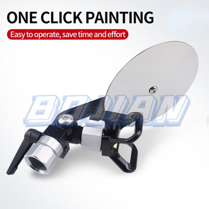 Airless Spray Gun Guide Spray Tool for Airless Paint Spray Gun Sprayers Extension Pole Airless Paint Sprayer Nozzle 7/8''