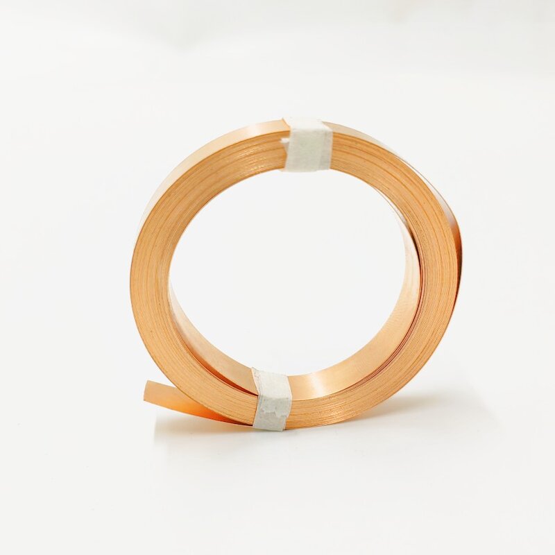 99.99% Pure Copper 5 Meter High Purity T2 Copper Strip Strap For 18650 21700 Lithium Battery Connection Copper Strip Welding