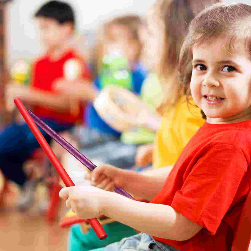 16 Pcs Round Stick Kids Classroom Toddler Music Tool Children’s Toys Musical Instrument