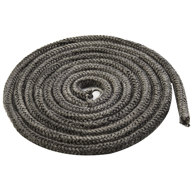 Fiberglass Rope Seal Long Lasting Wood Stove Door Gasket 2m Length 10/12mm Diameter Resistant to Wear and Tear