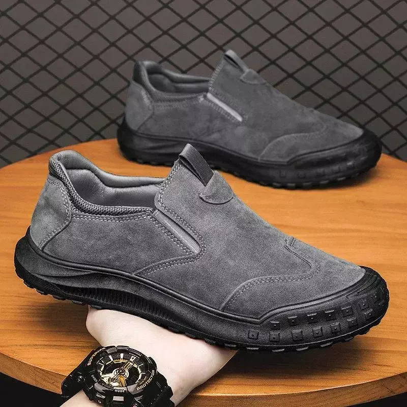 Męskie buty sportowe New Fashion Retro antypoślizgowe buty robocze do wspinaczki na świeżym powietrzu lekkie modne buty na co dzień 2024 na wakacje