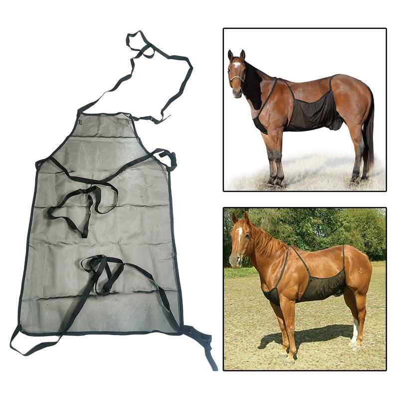 馬の形をした伸縮性のある腹部の保護ネット
