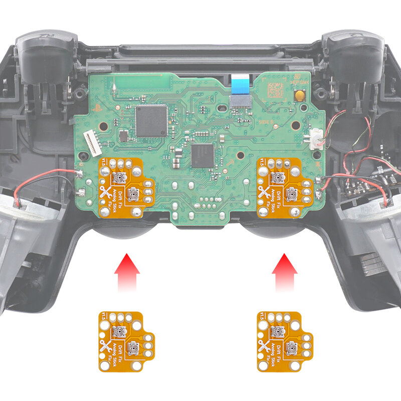 10-1PCS Universal Gamepad Joystick Drift Repair Board Controller Analog Thumb Stick Drift Fix Mod for PS4 PS5 Xbox One Board