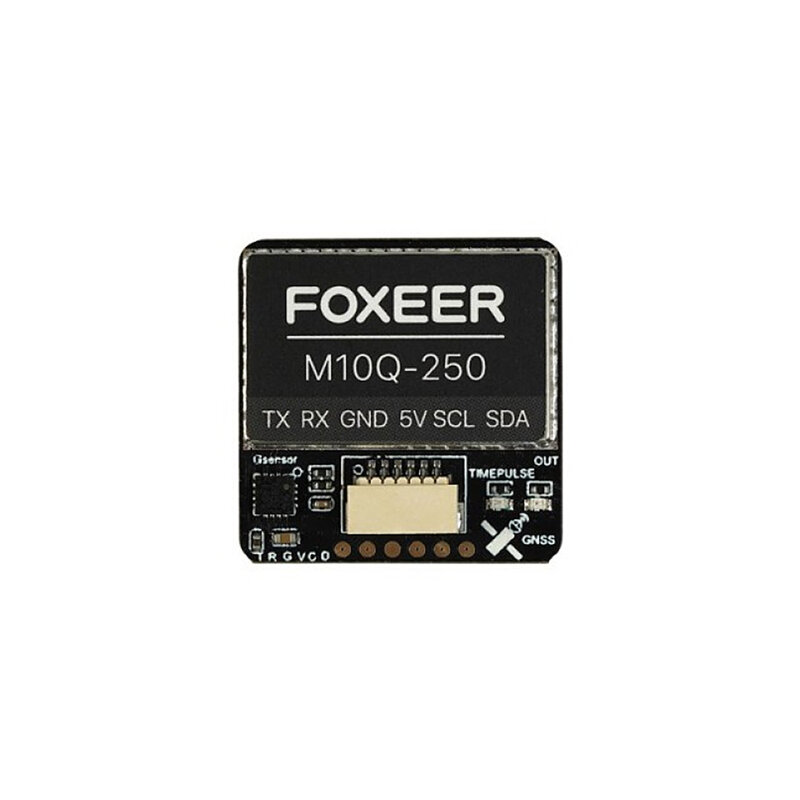 Foxeer M10Q-120 / M10Q-180 / M10Q-250 M10 QMC5883 antena keramik kompas bawaan GPS protokol ganda untuk Pesawat Drone RC FPV