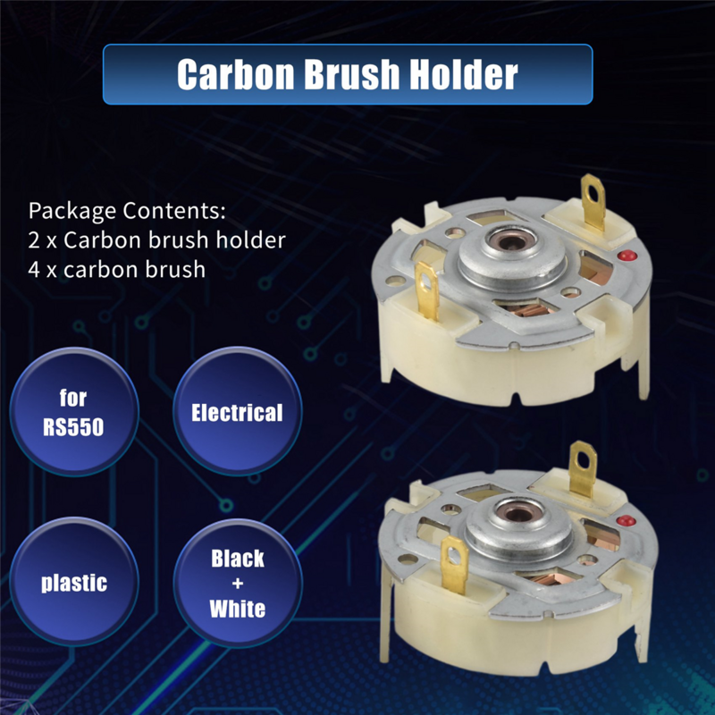 RS550 Motor Carbon Brush Holder Brush Charging Drill Electric Screwdriver Brush Holder for RS545 555 550