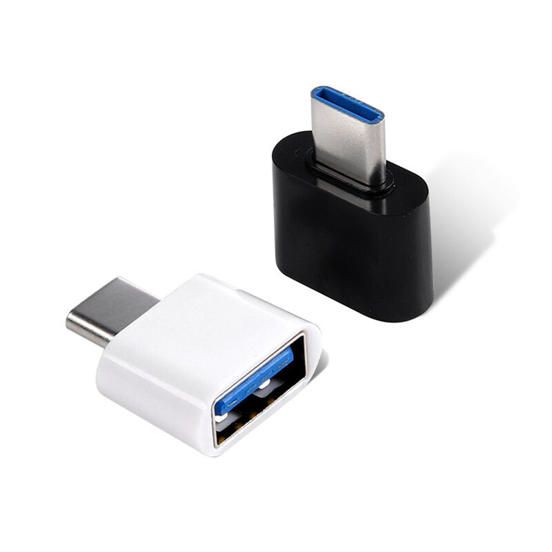 Konverter portabel, USB 3.0 ke Tipe C Adapter OTG Adapter Tipe C USB C untuk Macbook Xiaomi Samsung konektor adaptor ponsel