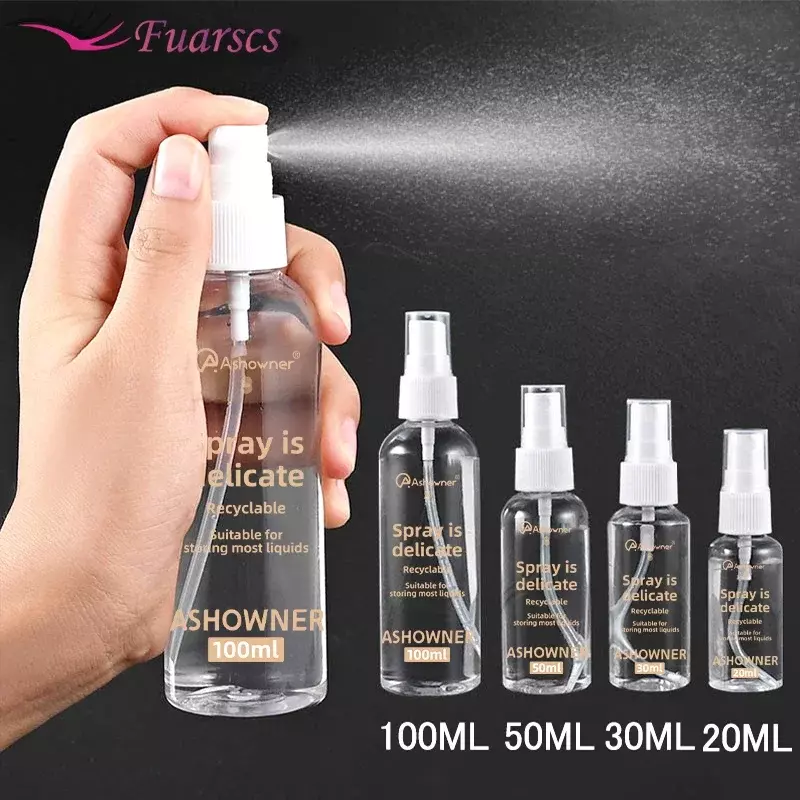 20/30/50/100Ml Botol Isi Ulang Transparan Plastik Parfum Penyemprot Mini Kosong Botol Semprot Portabel Aksesoris Perjalanan