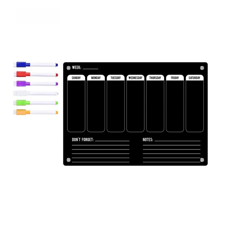 Tableau mémo planificateur mensuel calendrier réfrigérateur, tableau magnétique calendrier, nouveauté 2023