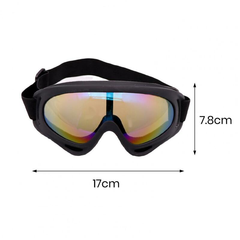 Kacamata pelindung sepeda motor, kacamata pelindung mata sepeda motor olahraga luar ruangan tahan angin dan debu Ski papan salju