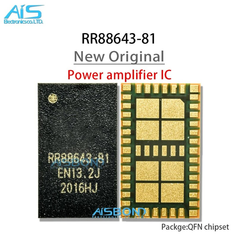 2 buah/lot RR88643-81 PA IC baru untuk Chip modul sinyal 81 rrr88461 IC penguat daya ponsel