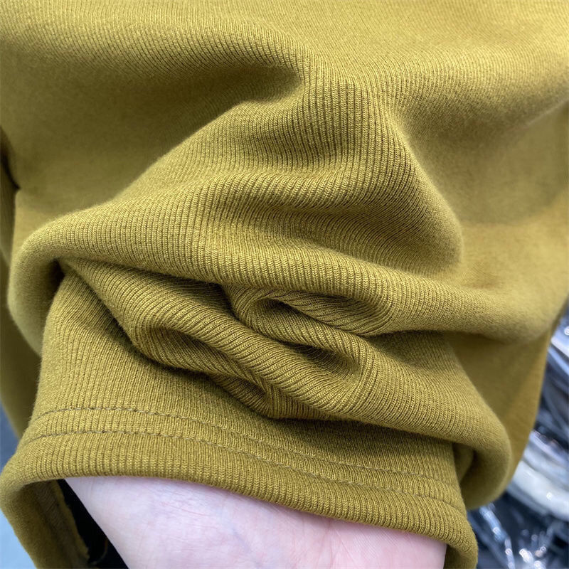 여성 두꺼운 벨벳 하프 터틀넥 티셔츠, 보온 속옷 상의, 따뜻한 이너, 가을 겨울 신상