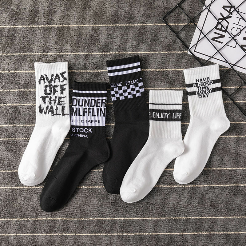 Новые модные забавные мужские носки в горошек, в стиле хип-хоп, в стиле Харадзюку, с рисунком футбольных животных, пивной еды, счастливые хлопковые носки