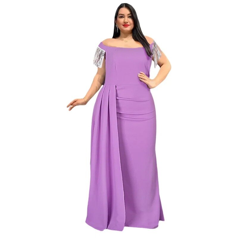 Afrikaanse Feestjurken Voor Vrouwen 2024 Nieuwe Mode Dashiki Ankara Bruidsjurken Elegante Moslim Maxi Lange Jurk Afrikaanse Outfits