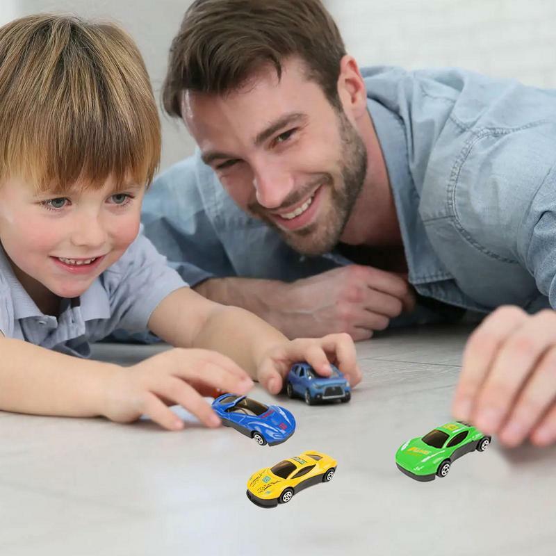 Грузовик-транспортер трехуровневый, модели автомобилей, обучающая игрушка, подарок для детей, для мальчиков и девочек, день рождения, Рождество