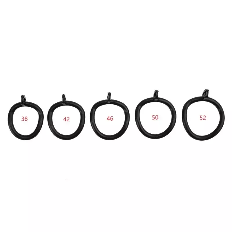 Click & Lock ABS Chastity Jos Device avec 5 tailles d'anneaux de pénis, Bondage Abstinence Cock, Jouets sexuels pour adultes, Nouveau, 2024, 7.0