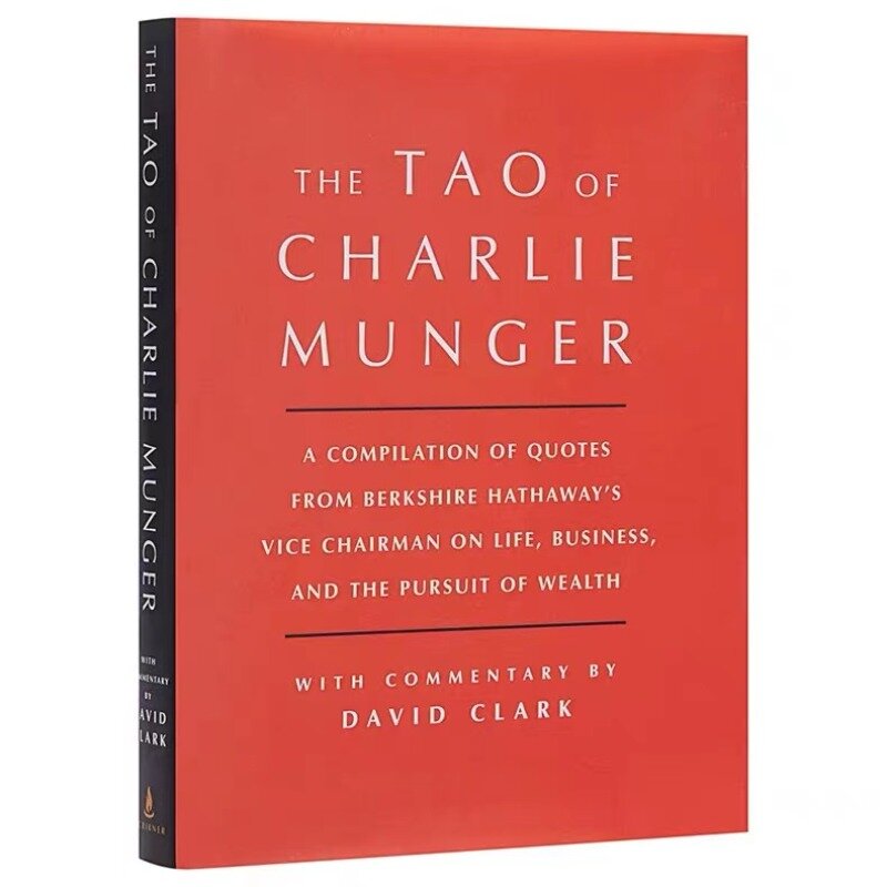 Libro de lectura en inglés de The Tao of Charlie Munger de David Quinn, Idea de inversión financiera
