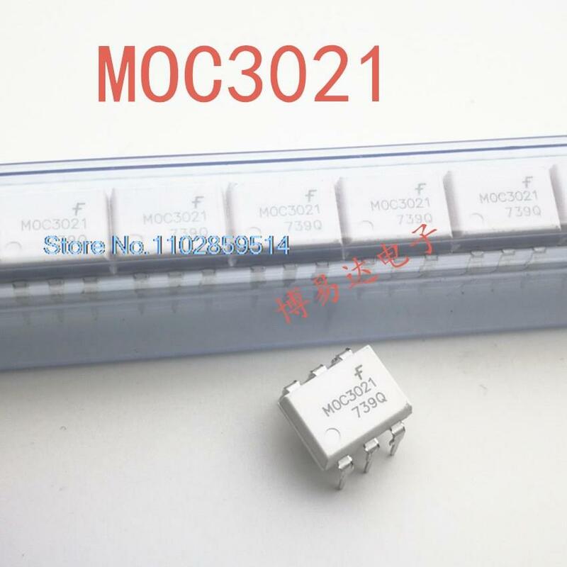 MOC3021 DIP6 MOC3021M, 20 PCes por lote