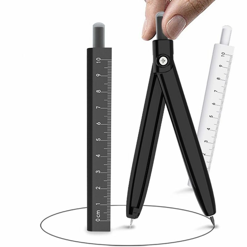 Mechanical Pencil Stationery Students Geometric Drawing Ruler Drawing Compasses Ruler Math Geometry Tools 2B Compass Pencil