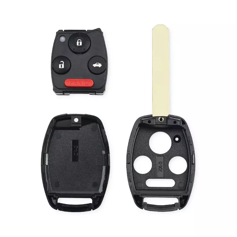 KEYYOU Replacement Remote Car Key Shell For Honda Accord Civic CRV Pilot Insight 2 2+1 3 3+1 4 Buttons Fob Auto Key Case Cover