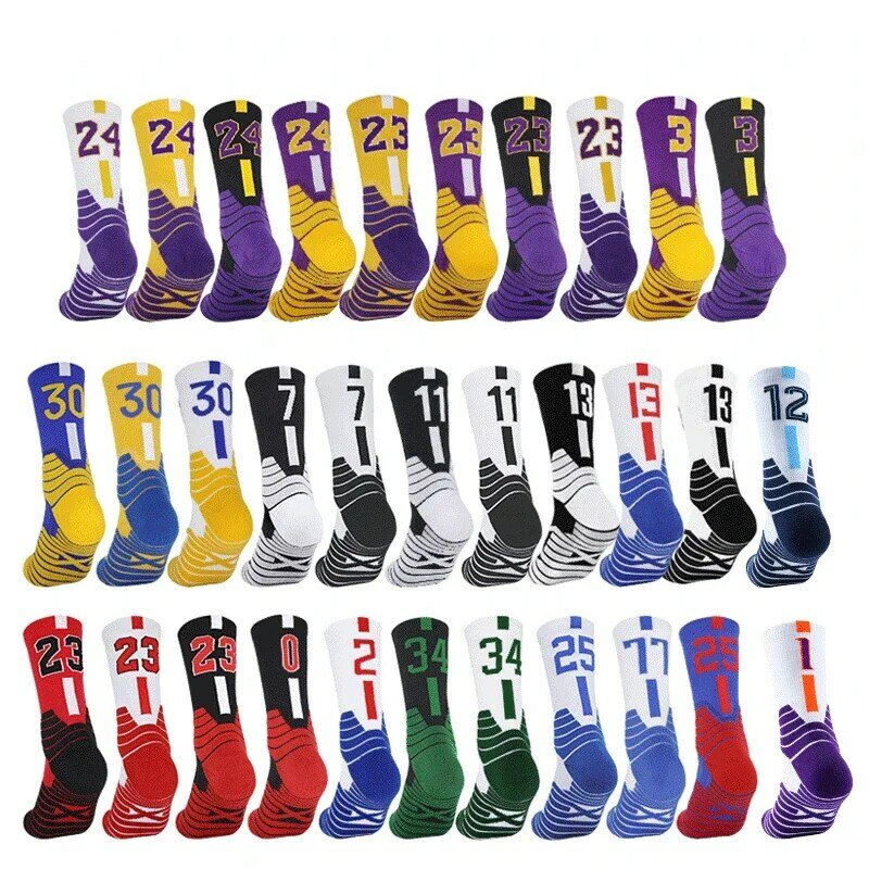 Practical Boys Basketball Adult Long Tube & Socks Men Child Sports Socks Thickened Towel Runnning Socks SH01