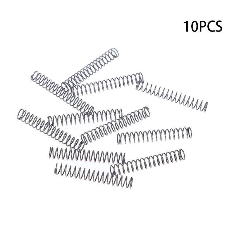 10PCS Wire Diameter 0.4mm Miniature Ballpoint Pen Refill Steel Small Compression Springs