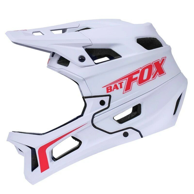 BAT FOX – casque de vélo complet pour hommes et femmes, pour vtt, descente, DH, visage complet, 2022