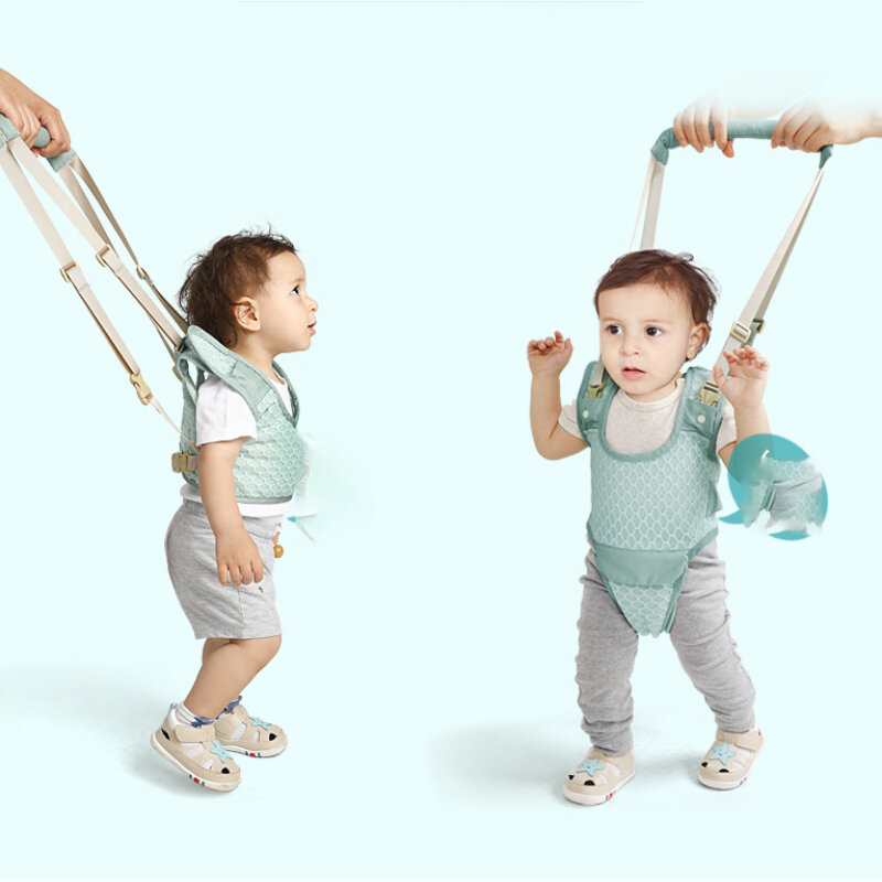 Nowe dziecko uczące się chodzić z ćwiczeniami kończyny dziecka wielofunkcyjna pomoc w nauce chodzenia z interaktywnymi materiałami rodzic-dziecko