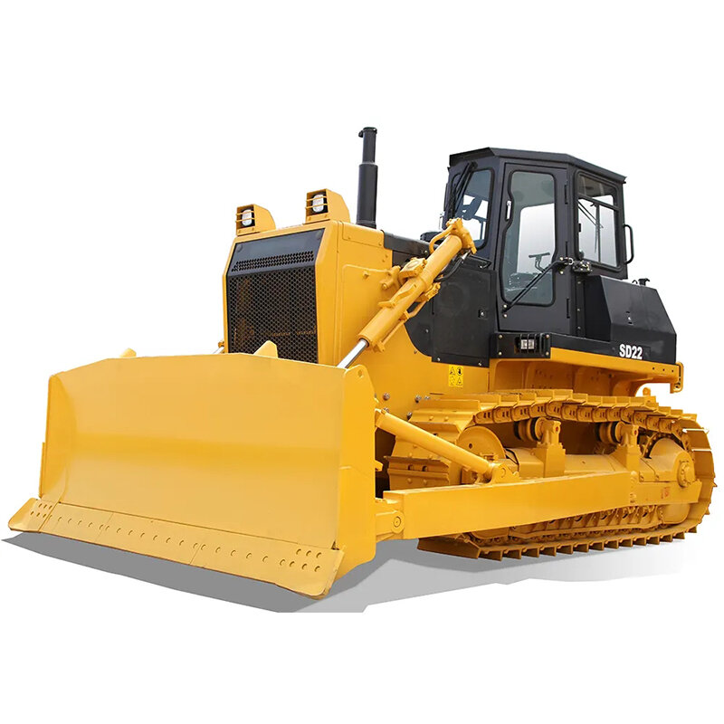 New Condition 75 KW Building Machinery Cost-effective small Backhoe Loader With rear bulldozer blade for highway construction