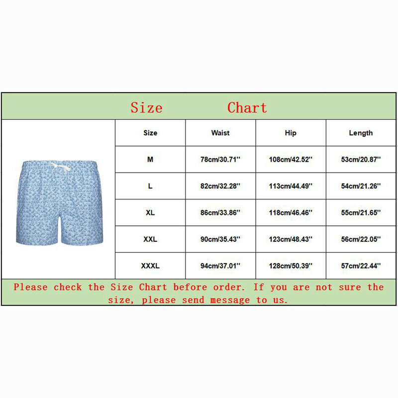 Men Clothing 2024 Beach Pants Men'S Beach Vacation White Striped Shorts Hot Spring Bandage Swimming Trunks With Lining