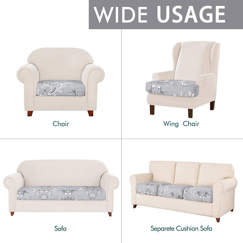 Fodera per cuscino del sedile del divano elastico fodera per cuscino del sedile elasticizzato ad acquerello fodera per divano per la decorazione del soggiorno