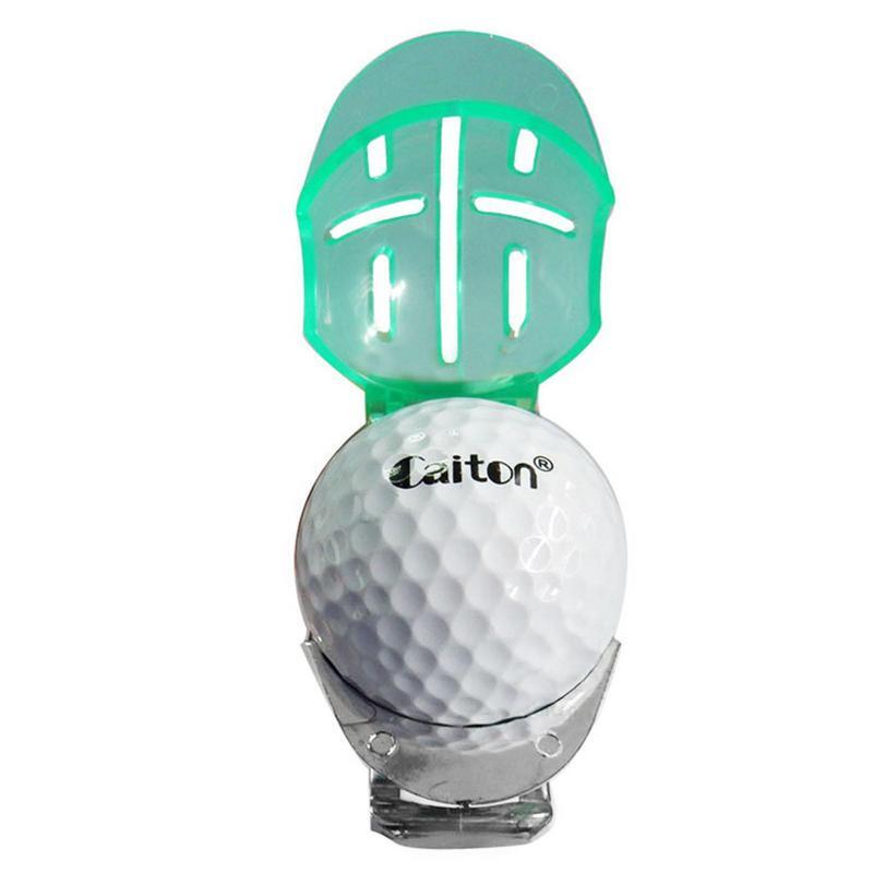 Golf Ball Line Liner Marker Sjabloon Tekening Uitlijning Markeringen Teken Tool Marker Pen Golf Putting Positionering Outdoor Golfsport