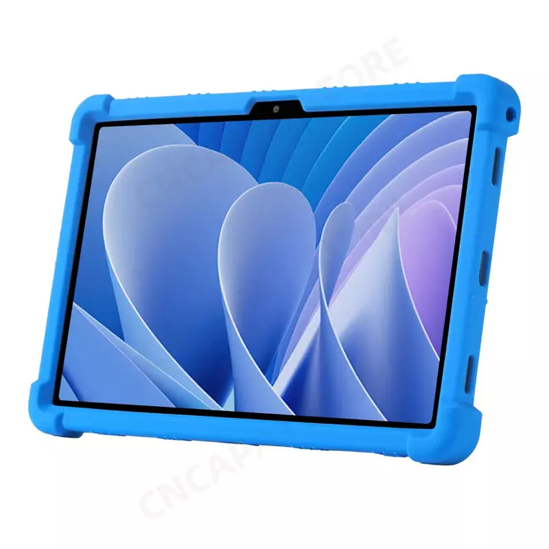 Penutup silikon untuk Doogee T30SE T30S 2024 casing 11 "Tablet PC Kickstand Funda dengan 4 kantung udara lembut tahan guncangan