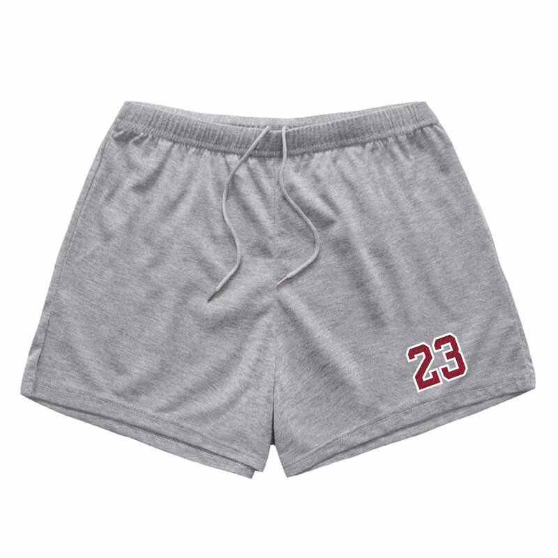 Men's Summer Running Shorts Brand Clothing Sport Shorts Bermudas 2022 Gymshorts Homme Classic Style Cotton Casual Male Black