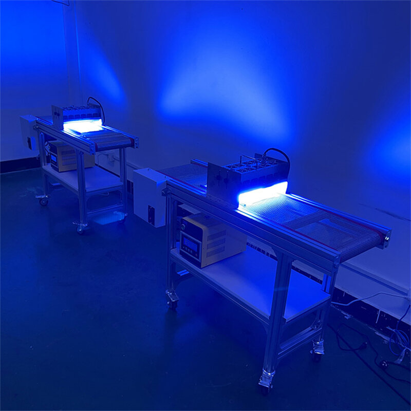Air cooling UV GEL curing lamp set 365NM UV led light experimental UV LED light UV oil UV ink UV glue UV paint curing Lamp