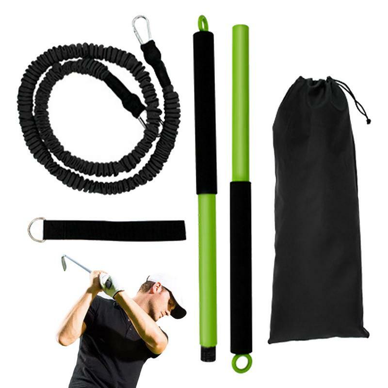 Portable Golf Training Aid Golf Strength Trainer Universal Indoor Outdoor Golf Training Helper For Courtyard Parks Golf Course