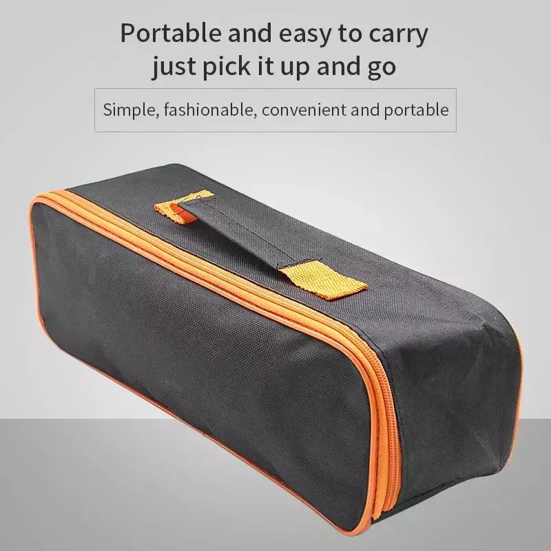 Multifuncional Tool Bag Case, Waterproof Oxford Holder, Instrumento Case para Pequenas Ferramentas De Metal, Canvas Storage Organizer