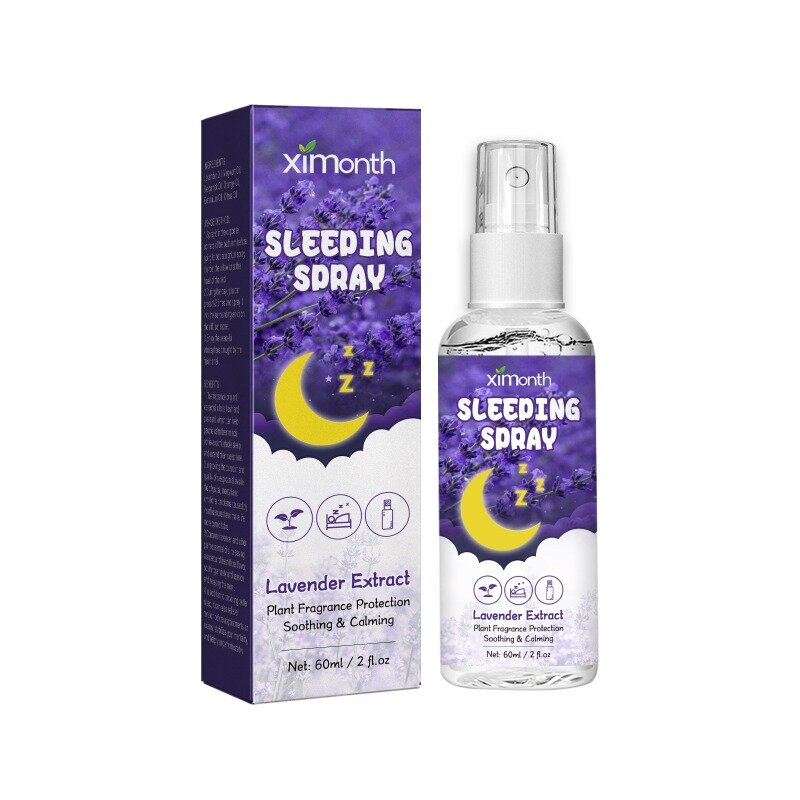 Spray per il sonno alla lavanda cuscino alla vaniglia Spray per cuscino per il sonno Spray per il sonno profondo ansia ritardata alleviare lo stress rilassarsi migliorare l'insonnia