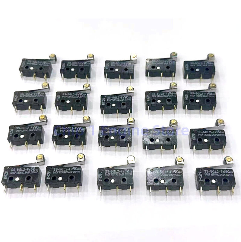 Micro interruptor de limite ultra pequeno, interruptor SS-5, SS-5GL, SS-5GL2, SS-5GL13, SS-5-F, SS-5GL-F, SS-10, SS-01, SS-5GL111, GL, GL2, GL13,