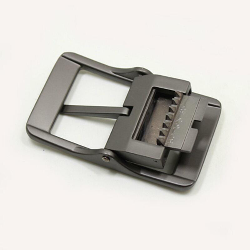Metal Belt Buckle for Leather Strap for 32mm-34mm Belt Zinc Alloy Luxury Mens Pin Belt Buckle Replacement Rectangle Pin Buckle