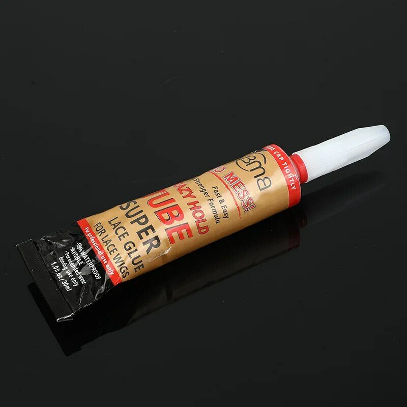 Super Lace Glue Waterproof BMB Crazy Hold TUBE Wig Bonding Glue Hair Replacement Adhesive Strong Hold Transparent Hair Glue