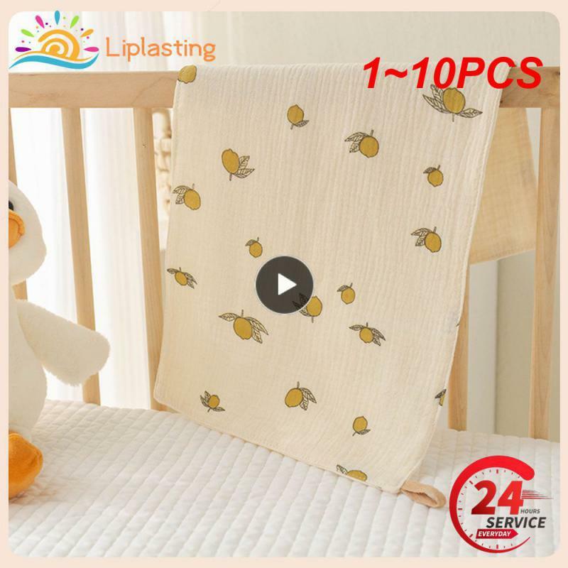 1~10PCS Fine Face Towel Not Easily Deformed Scarf Baby Bib Soft Baby Square Firm Not Easy To Go Offline Towel