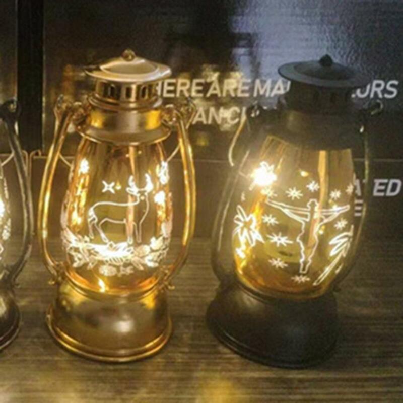 Vintage LED Candle Light, Desktop Lantern, fio de cobre, lanterna suspensa estética, Home Decorações