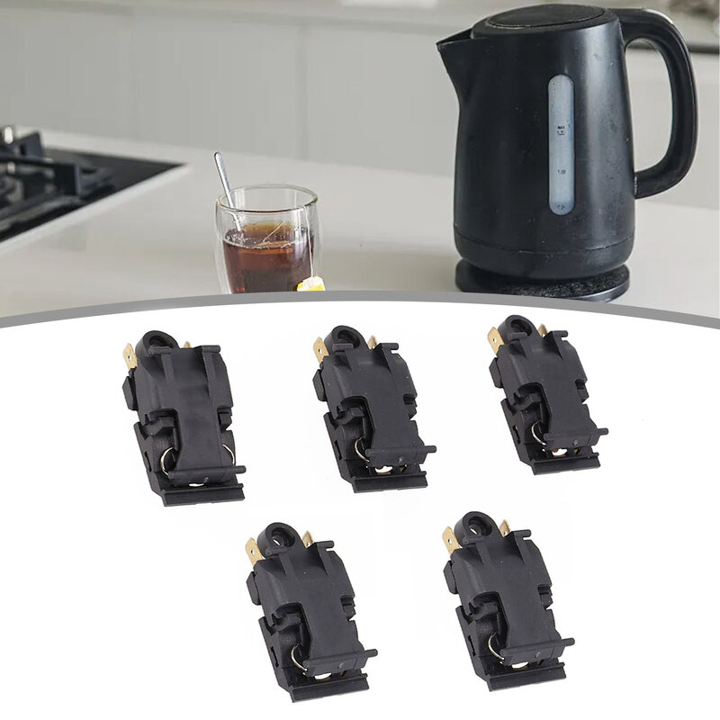 Reliable Electric Kettle Thermostat Switch Optimize Performance  Convenient Installation  Pack of 5 for Longevity