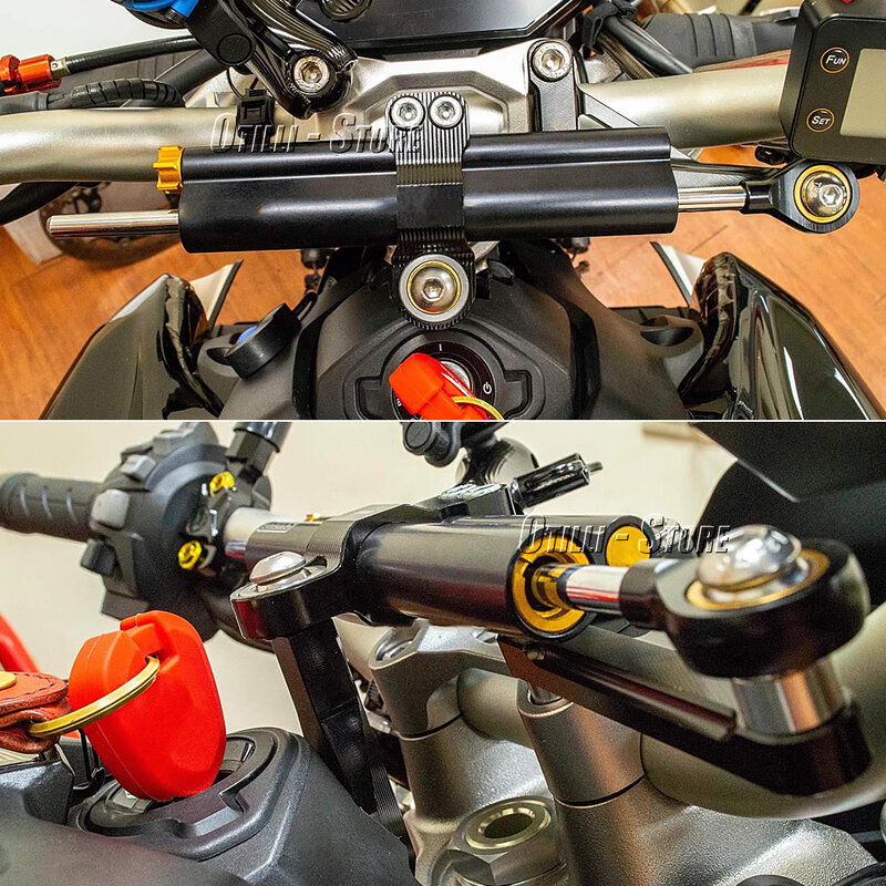 طقم مثبط لتثبيت مقود الدراجة النارية CB 1000 R مجموعة مكابس لتثبيت الدراجة النارية لهوندا CB1000R CB 1000R cb1000r 2018 - 2023