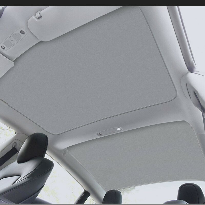 Für Tesla Modell 3 Y 2023 modell Y Vorne Hinten Schiebedach Windschutzscheibe Dachfenster Rollo Schattierung NetUpgrade Sonne Shades Glas Dach sonnenschirm