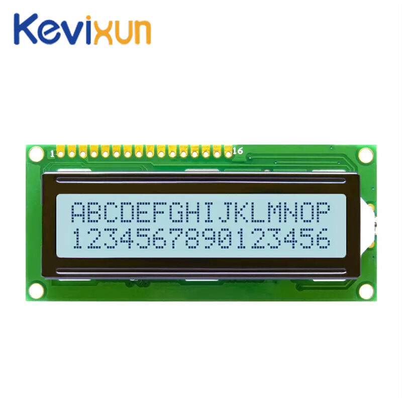 HOPP1602-Écran LCD pour Ardu37, Technologie, Bleu, Jaune, Vert, Wild IIC, I2C, 16x2, Rick, PCF8574T, PCF8574, 5V, 1602